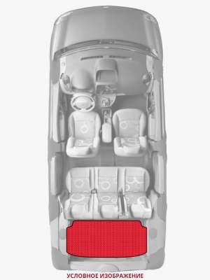 ЭВА коврики «Queen Lux» багажник для Toyota Corona